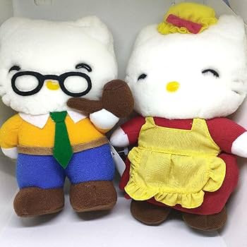 キティママ Amazon.co.jp: 今だけ限定！ キティちゃんのパパ&ママ ペア