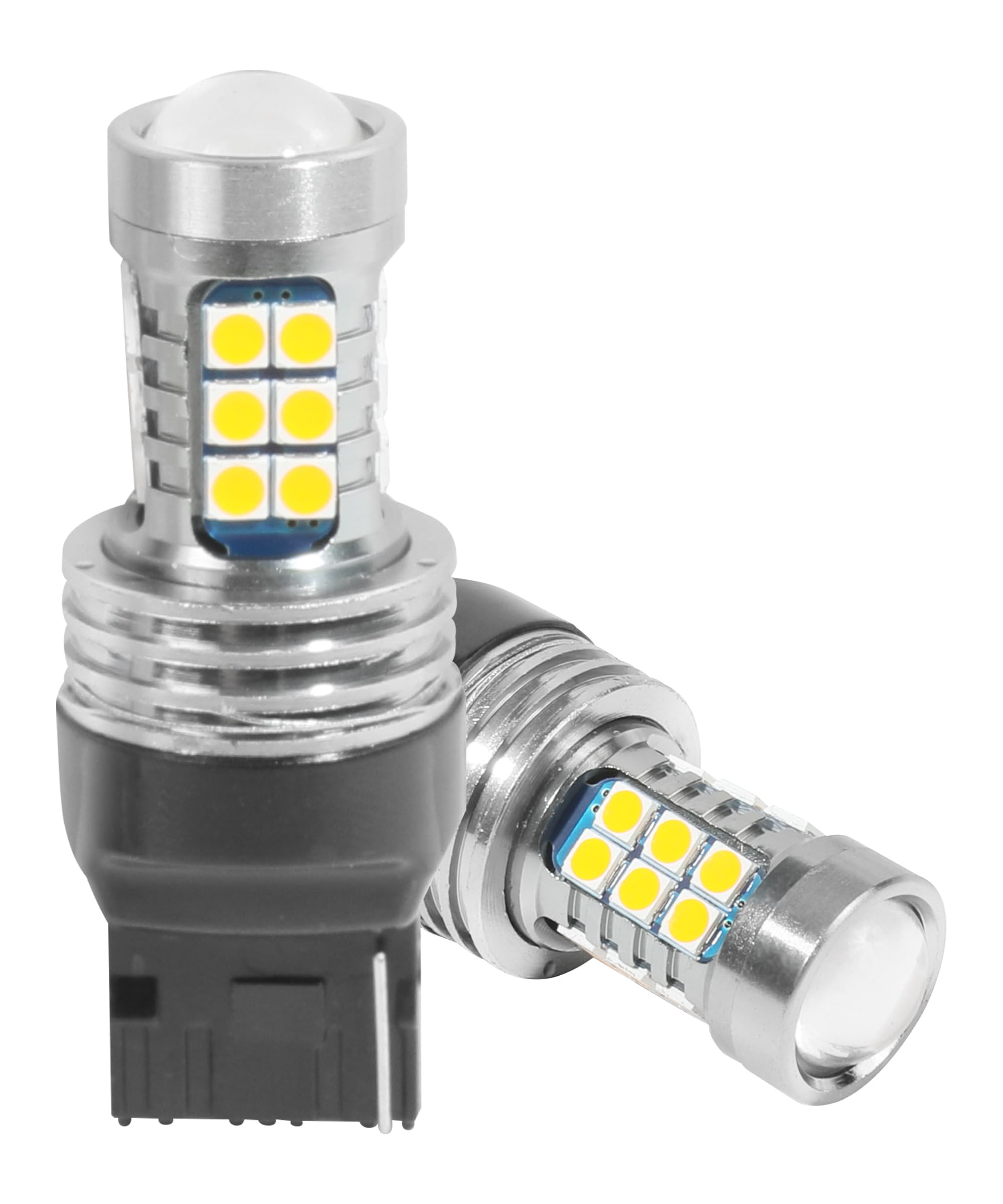 RACOONA LED Bulb,Turn Signal Lights Tail Lights,Yellow Turn Signal Lights,Car Accessories 1156 T20/7440 LED Bulbs Replacement for Turn Signal Lights (Turn Signal Lights/Yellow, T20/7440)