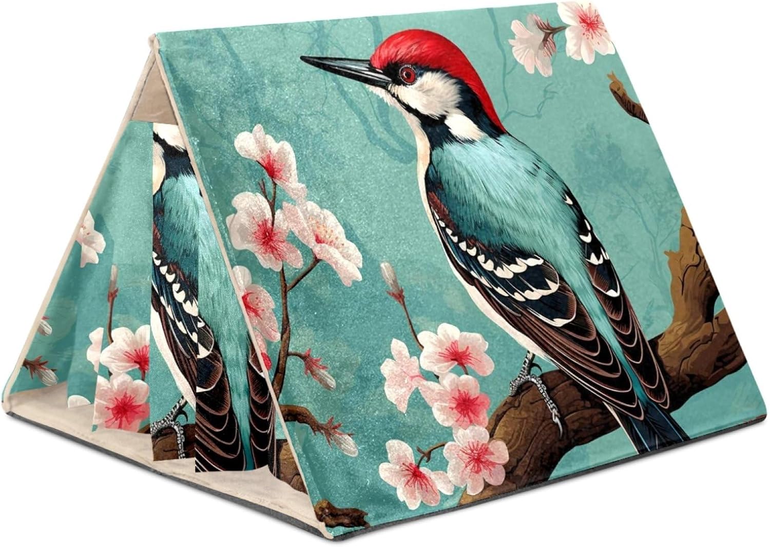 MAgiLL Guinea Pig Bed, Comfortable Hamster House, Hiding Place for Small Pets, Foldable Bed nest, Suitable for Short Rabbits, Rabbits, Ferrets, mice, Hedgehogs, and Creative Chinchilla Mouse nest