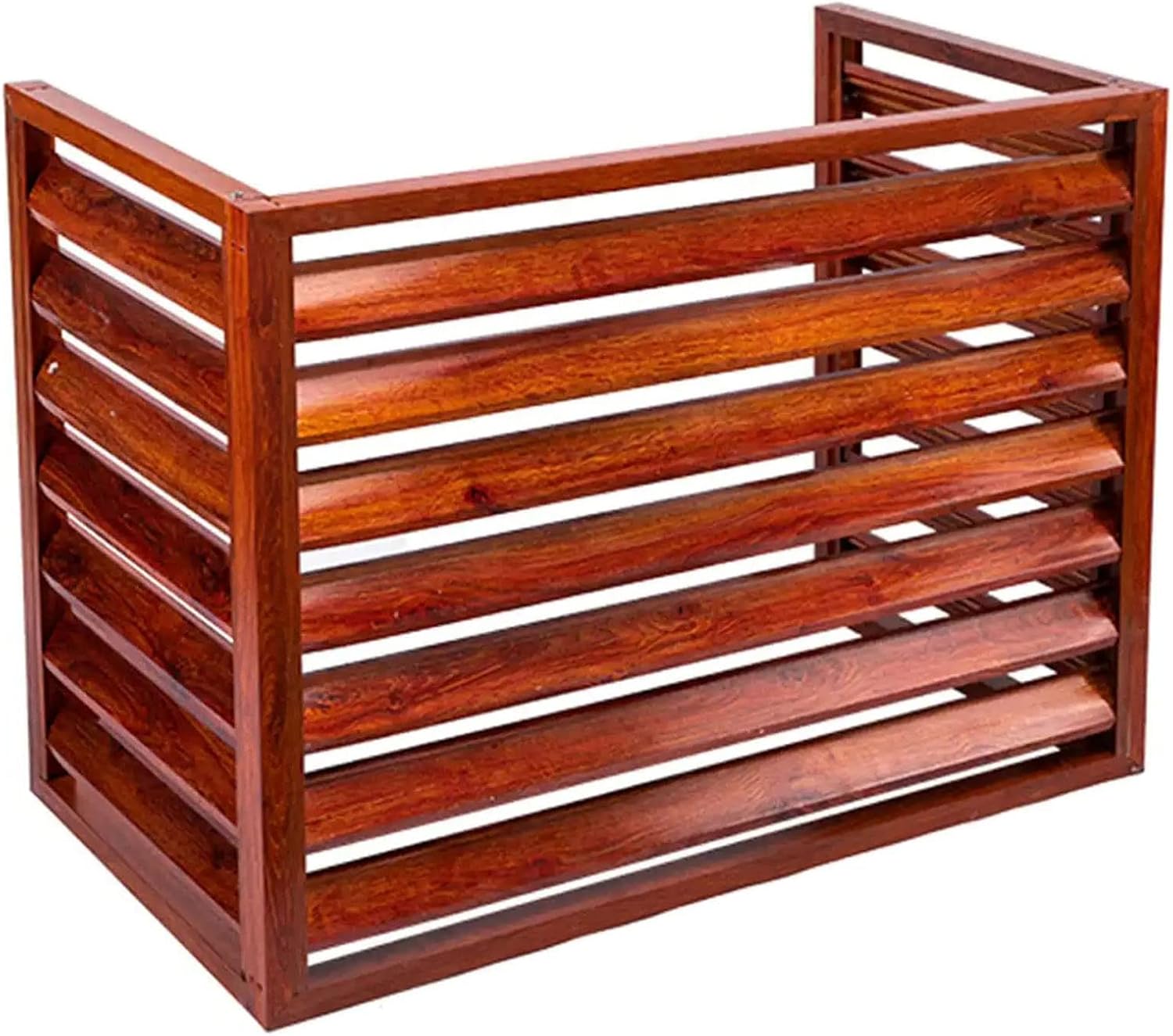 Ambayz Air Conditioner Outer Cover Louvered Aluminum Alloy