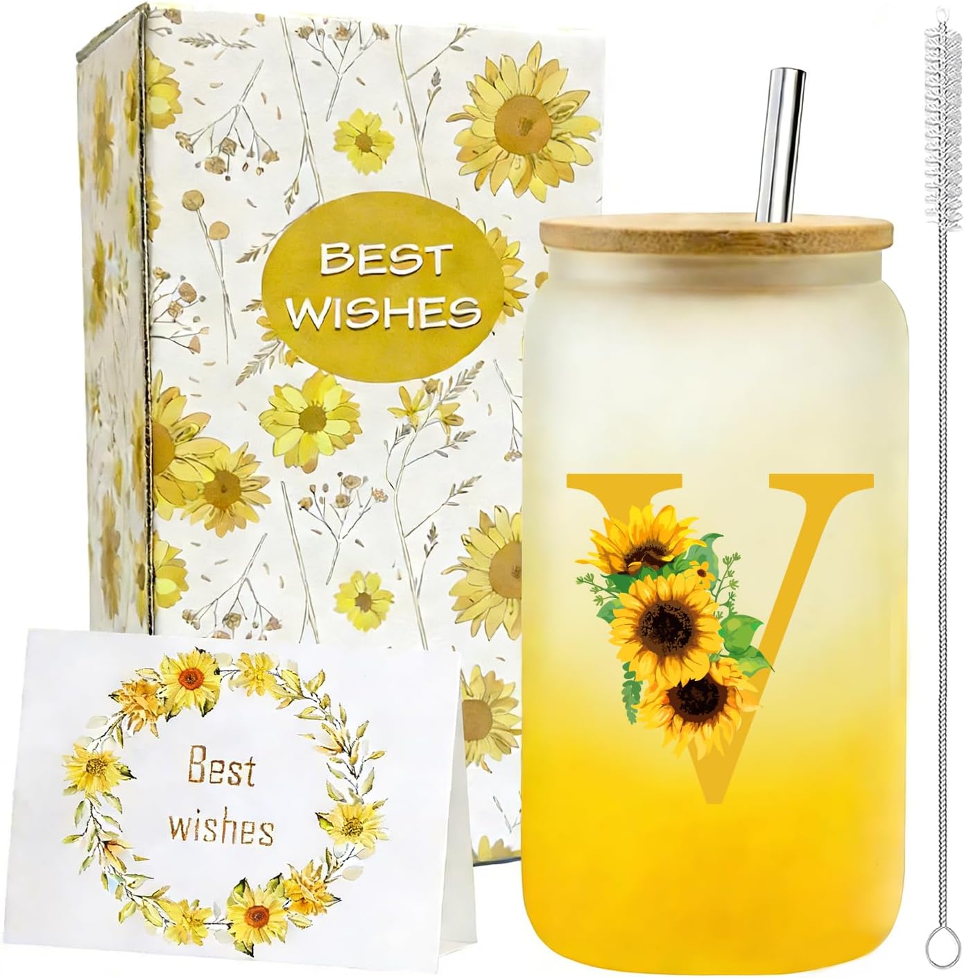 Sunflower Cup for Women, Birthday Gift for Sunflower Lovers