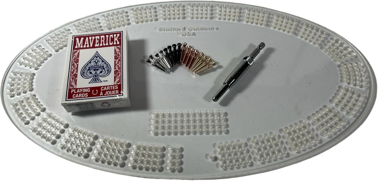 Oval Cribbage Template Kit
