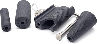 Arm Wrestling Handle Set – Grip Strength Trainer with Metal Mount, 4 Attachments for Wrist, Forearm, and Finger Strengthening