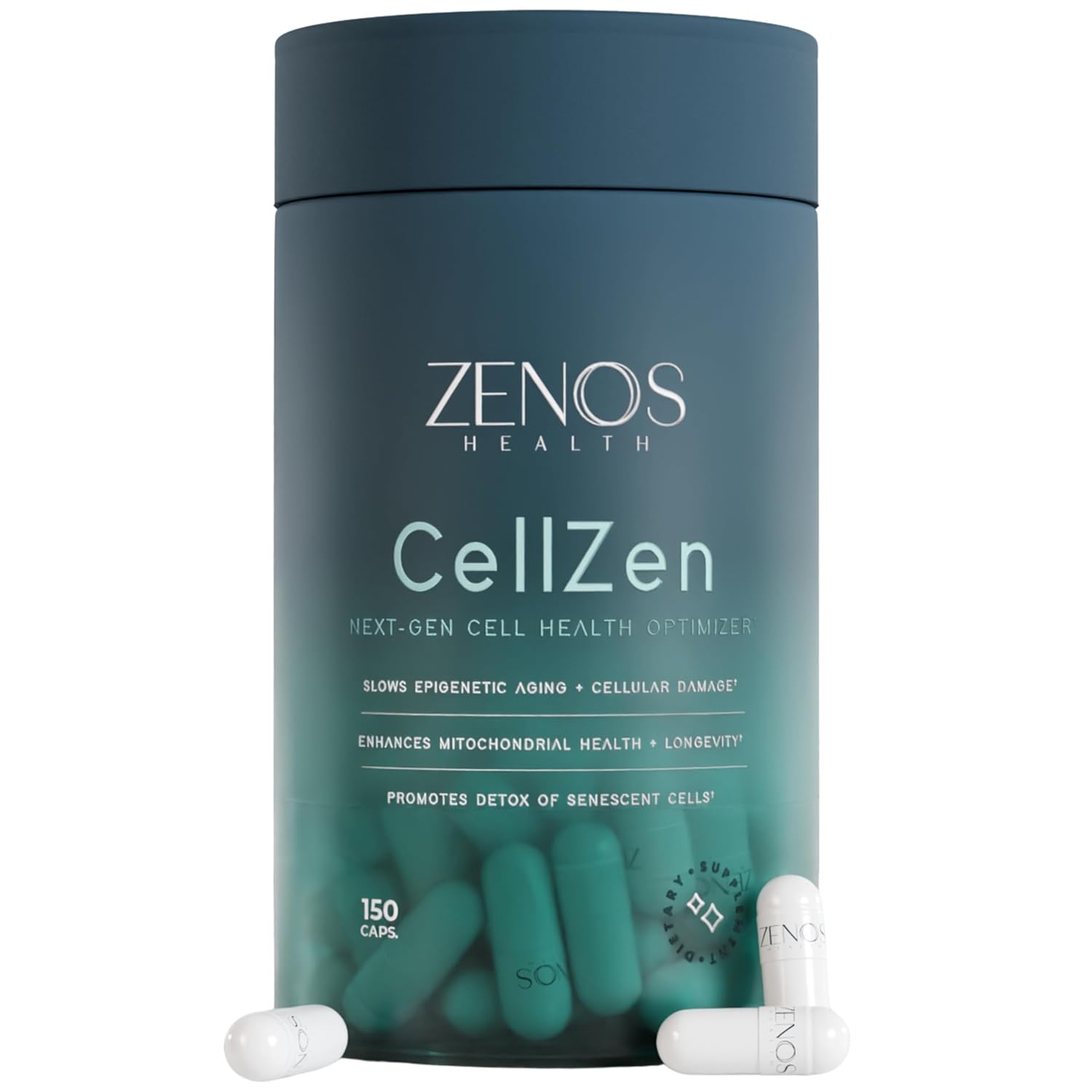 CellZen - Powerful Glutathione Supplement for Cellular Health Detox Advanced Mitochondrial Supplements for Energy Anti-Aging Inflammation Support -