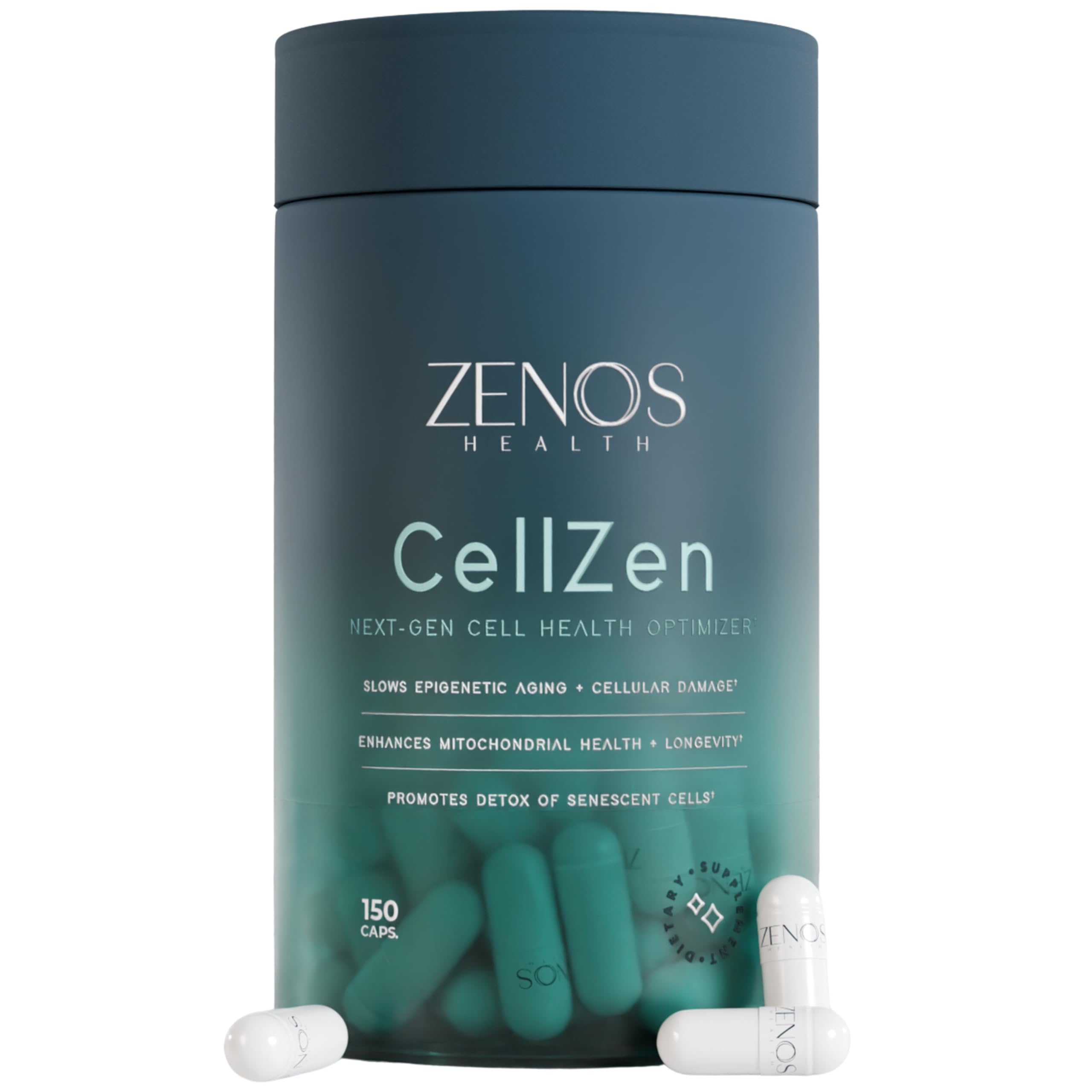 CellZen - Powerful Glutathione Supplement for Cellular Health Detox Advanced Mitochondrial Supplements for Energy Anti-Aging Inflammation Support -