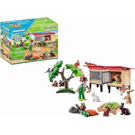 Rabbit Hutch Playmobil Sets for Imaginative Role Playing Adventure