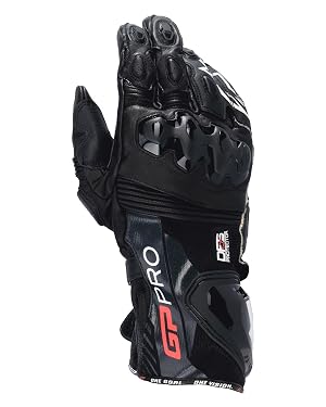 Alpinestars GP Pro R4 Motorcycle Racing Gloves Premium Full-Gauntlet Track Protection CE Certified Advanced Fit Grip