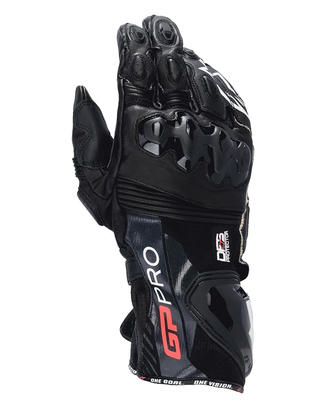 Alpinestars GP Pro R4 Motorcycle Racing Gloves Premium Full-Gauntlet Track Protection CE Certified Advanced Fit Grip