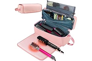 Ultimate Hair Tools Travel Companion: Heat-Resistant, Double-Layer Carrying Case