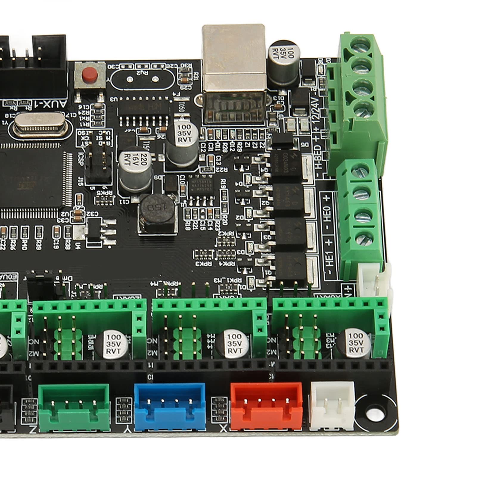 Annadue Placa Base MKS, MKS Gen L V2.1 Placa de Control de la Impresora 3D Placa Principal para TMC2209/TMC2208/TFT35 V3.0/TFT35 E3/BL TOUCH/LCD12684, para Rampas 1,4/Ramps 1,5/Ramps 1,6
