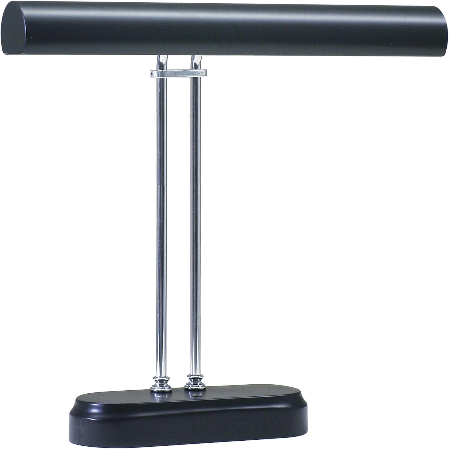 House Of Troy P16-D02-617 Portable Digital Piano Lamp, Polished Brass and Black