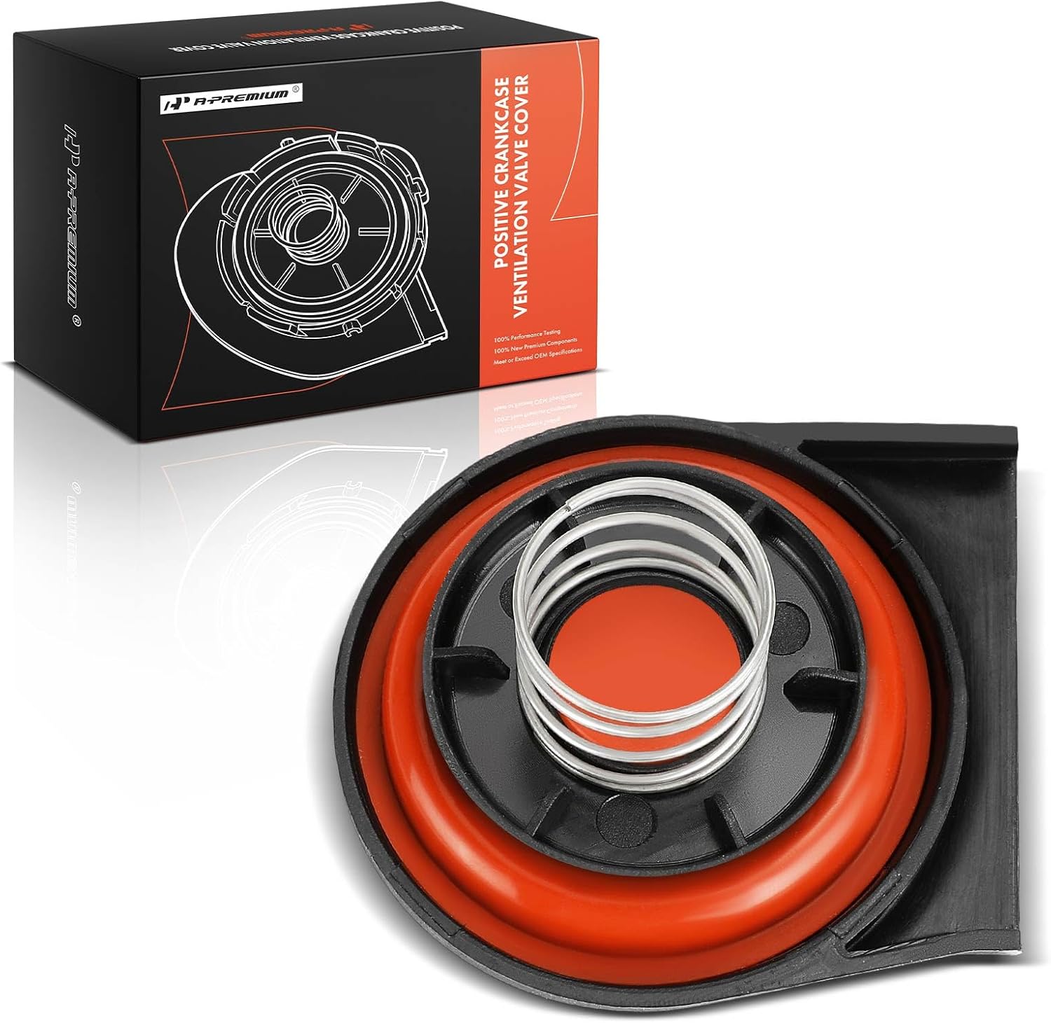 A-Premium Engine Crankcase Vent Valve Compatible with Volkswagen Jetta 2009-2014, Golf 2010-2014, Beetle 2013-2014 & Audi A3 2010-2013, 2.0L
