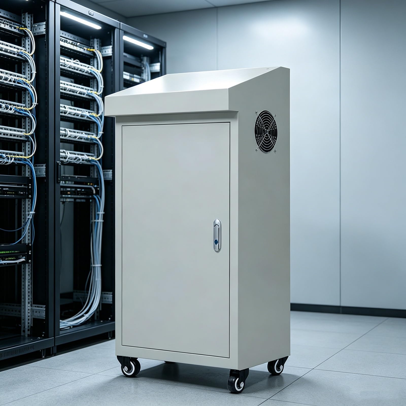 Caja Eléctrica Metálica Estanca, Caja Antipolvo con Cerradura 304 Reforzada