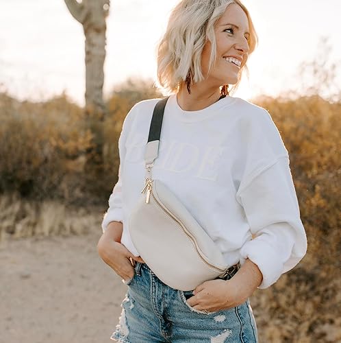 Miniatura 9 de Leather Fanny Pack Crossbody Bags for Women Trendy Sling Bag for Women Small Crossbody Bags for Women Vacation Essentials Handbags Crossbody Purse