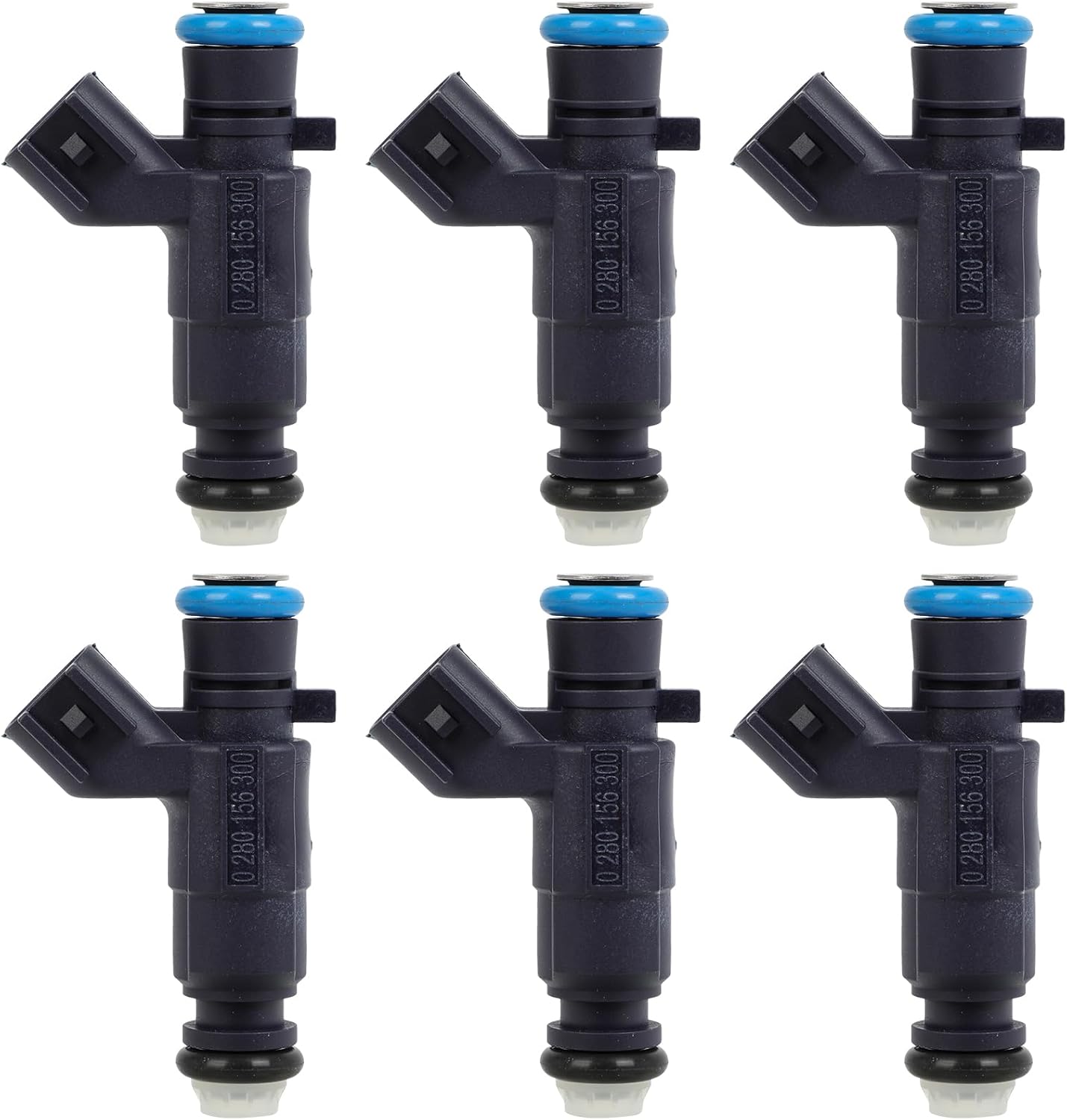 AUTOMUTO Fuel Injectors Suitable With Cadillac CTS/SRX 07-09,STS 07,for Chevy Equinox 08-09,Malibu 08-12,for Pontiac G6 07-09,G8/Torrent 08-09,for Saturn Aura 07-09,842-12356 6Pcs