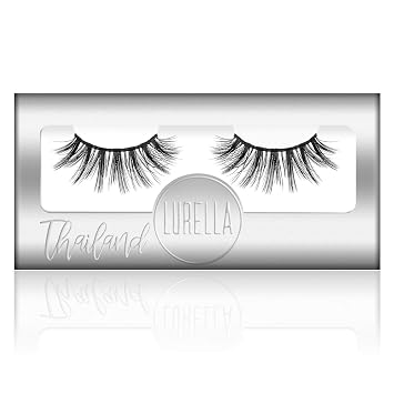 Lurella Cosmetics 3D Plush Synthetic Eyelashes False Eyelashes made with Synthetic Fibers. Elevate Your Look to the Next Level With Our High Quality, Reusable Lashes. THAILAND