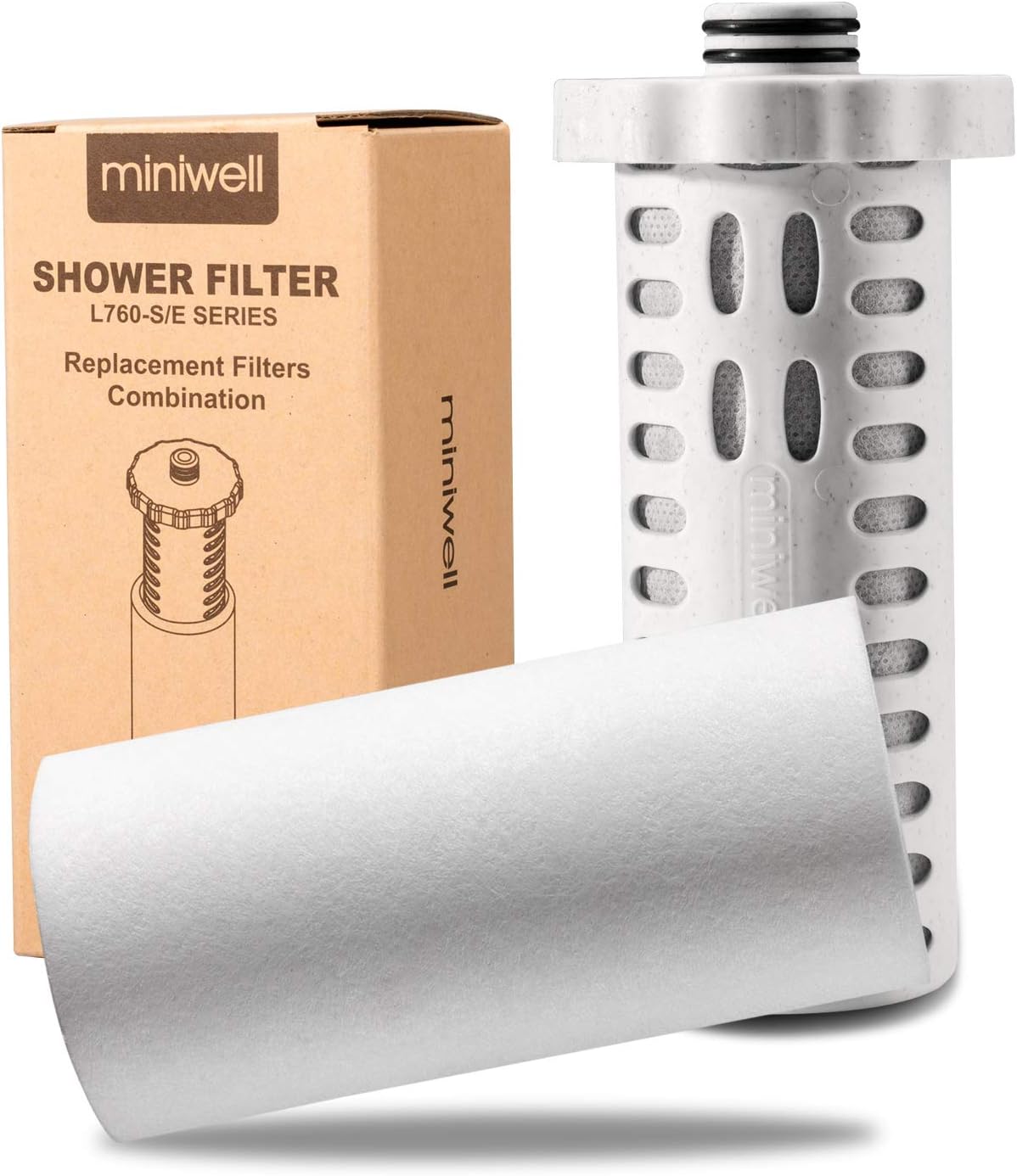 Miniwell Luxury Shower Filter L760 Series (3. Replacement- Filter Combination)