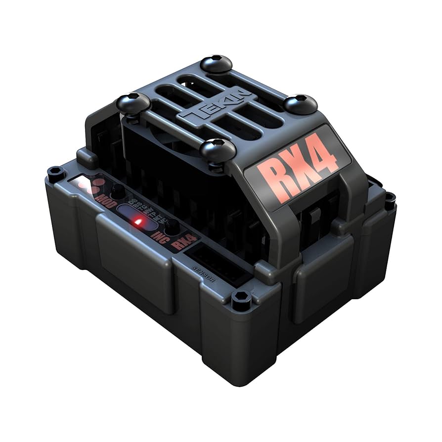 Amazon.com: Tekin RX4 Hardbox Waterproof Sensored/Sensorless