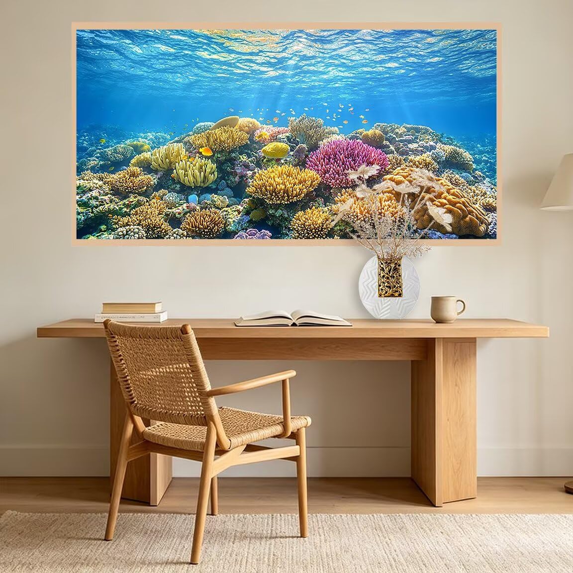 Diamond Painting Groß XXL 180x90cm, 5D Diamond Painting Meer Bilder -0225