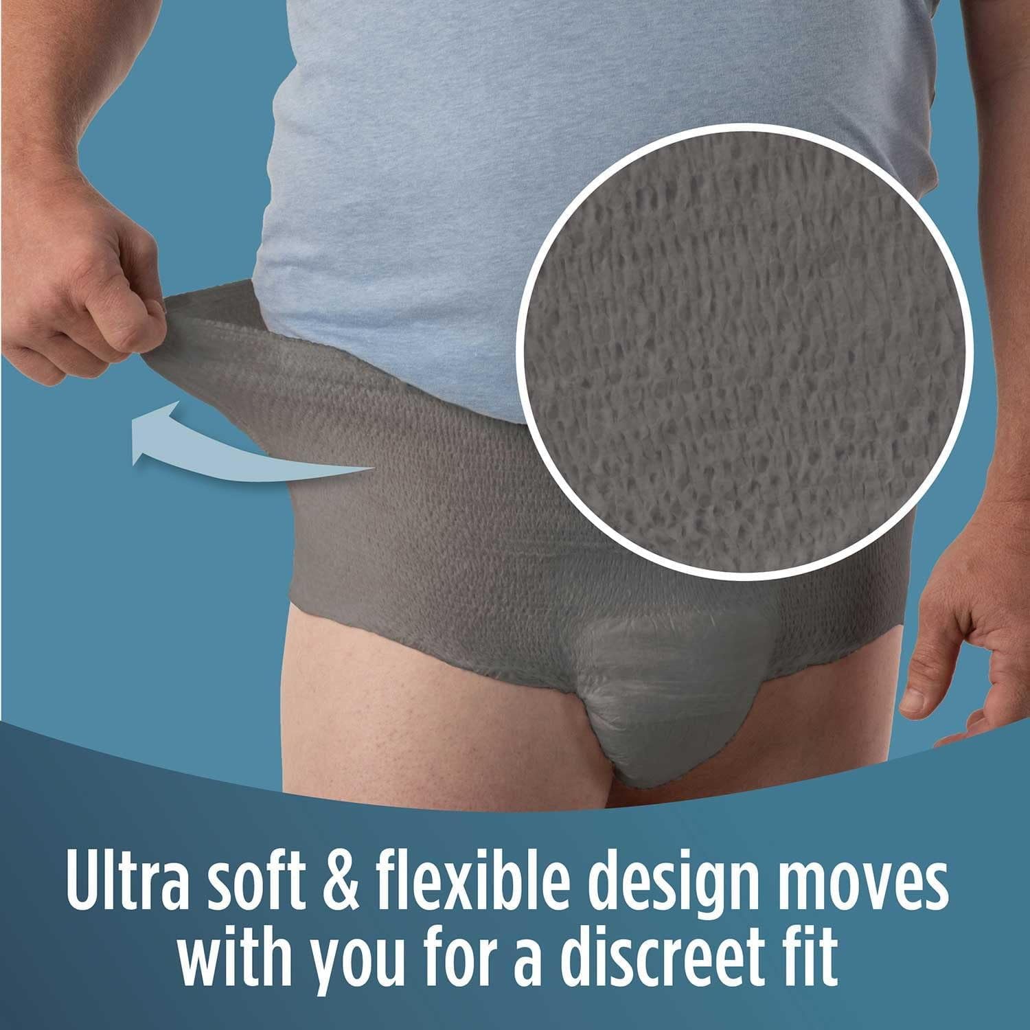 Members Mark Member's Mark Total Protection Underwear for Men, LargeExtra Large (84 Count)