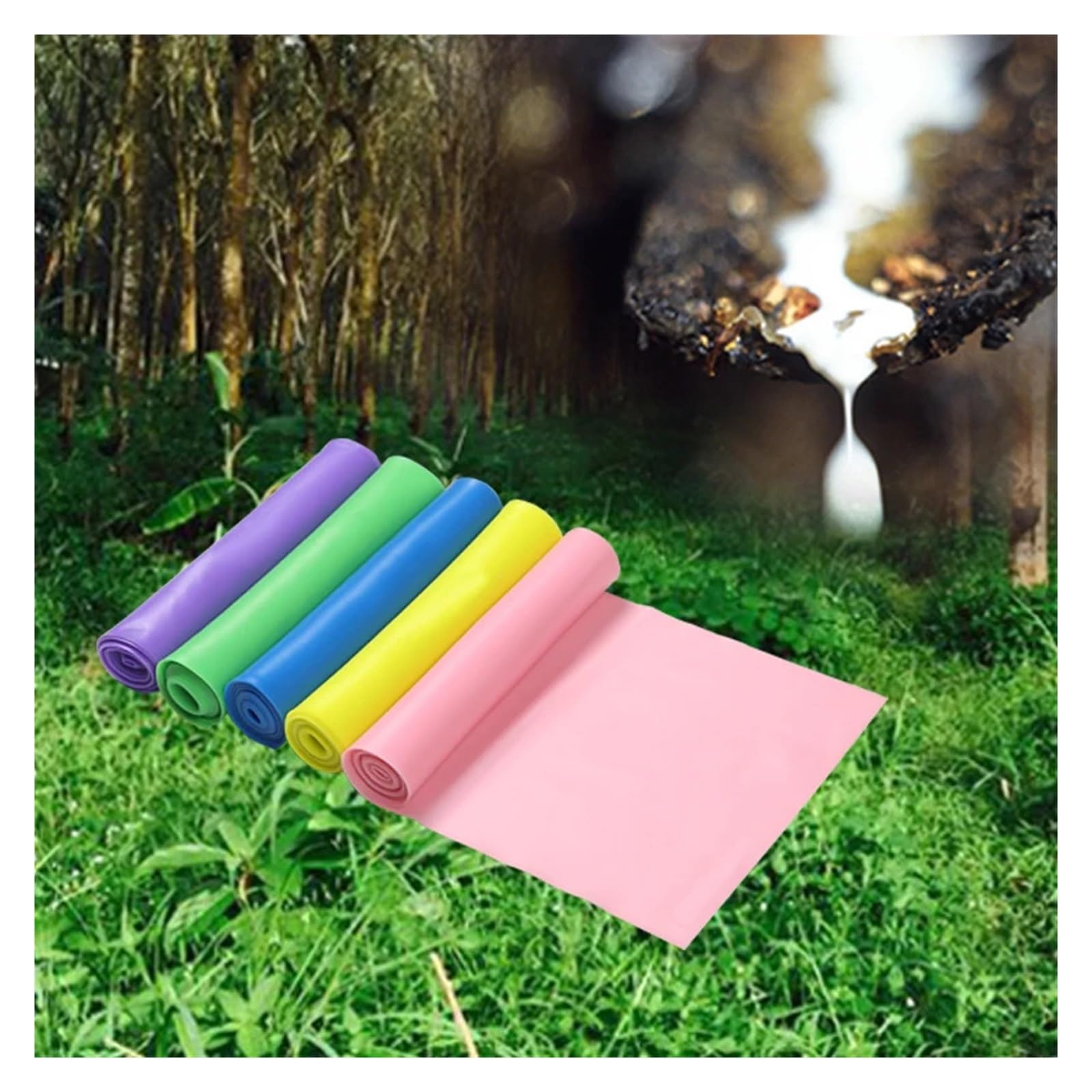 Bandas elásticas de resistencia expansoras para ejercicio, banda de goma elástica, equipo de fitness, cuerda de tracción, entrenamiento de fuerza, gimnasio, yoga