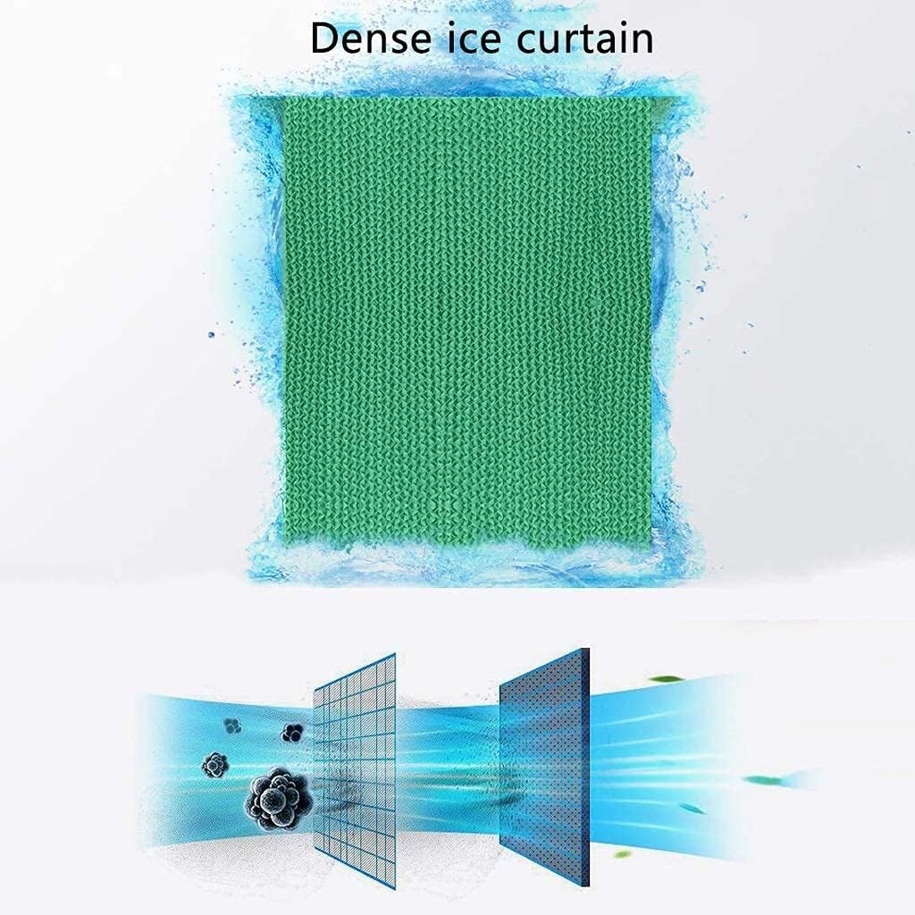 Air Cooler for Home Office Evaporative Coolers 3 in 1 Air Cooler Portable Air Conditioner Fan Mobile Evaporative Coolers Humidifier Air Purifier Air Conditioning Fan with Remote Contr