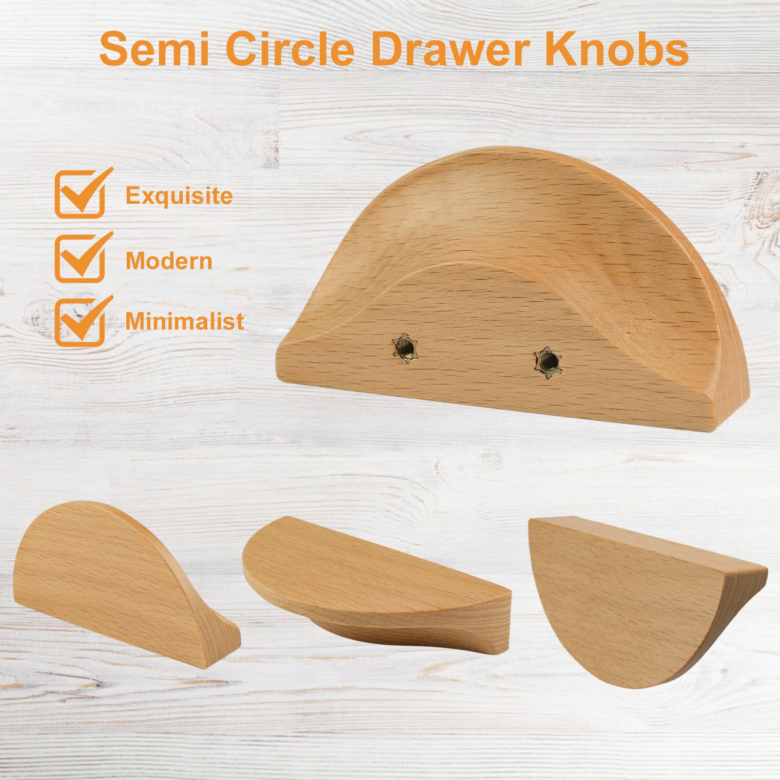 MOROBOR 100mm Half Moon Drawer Handles - Image 4