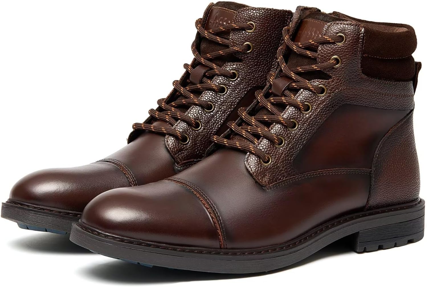 Arkbird Mens Chelsea Boots, Stylish and Comfort Leather Chukka Ankle Boots with Zipper