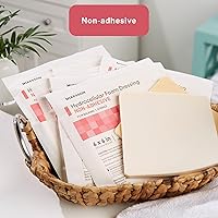 Vista 4 de McKesson Apósitos de espuma hidrocelular, estériles, no adhesivos sin borde, 6 x 6 pulgadas, 10 unidades, 1 paquete