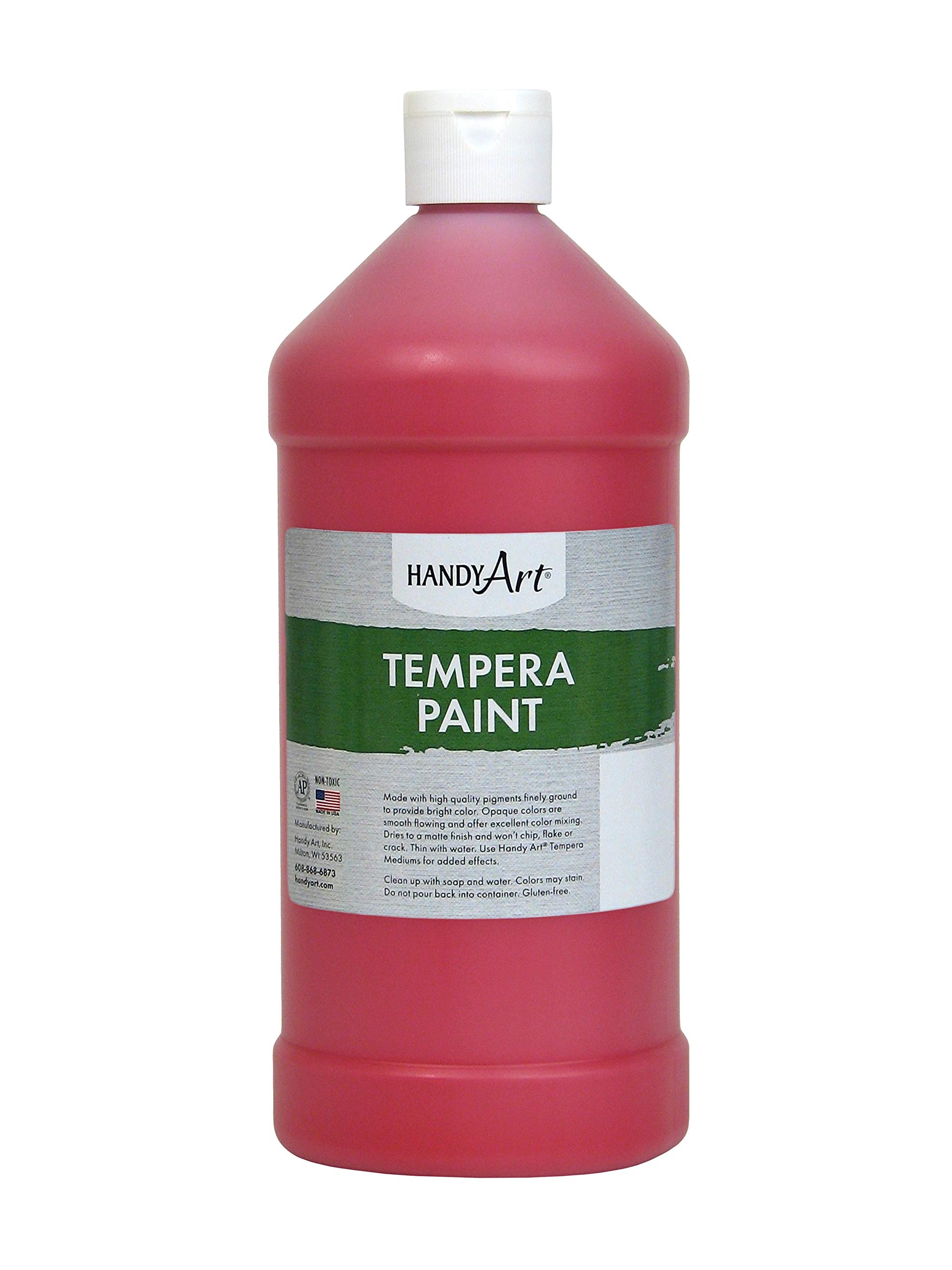 Handy Art Premium Tempera Paint, Blue, 16 oz Pint Bottle — view 18