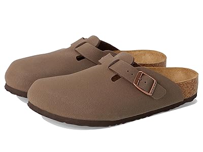 Birkenstock Kids Boston - Birkibuc (Toddler/Little Kid/Big Kid) Kids Shoes Mocha : EU 32 (US 1-1.5 Little Kid) Narrow, Leather