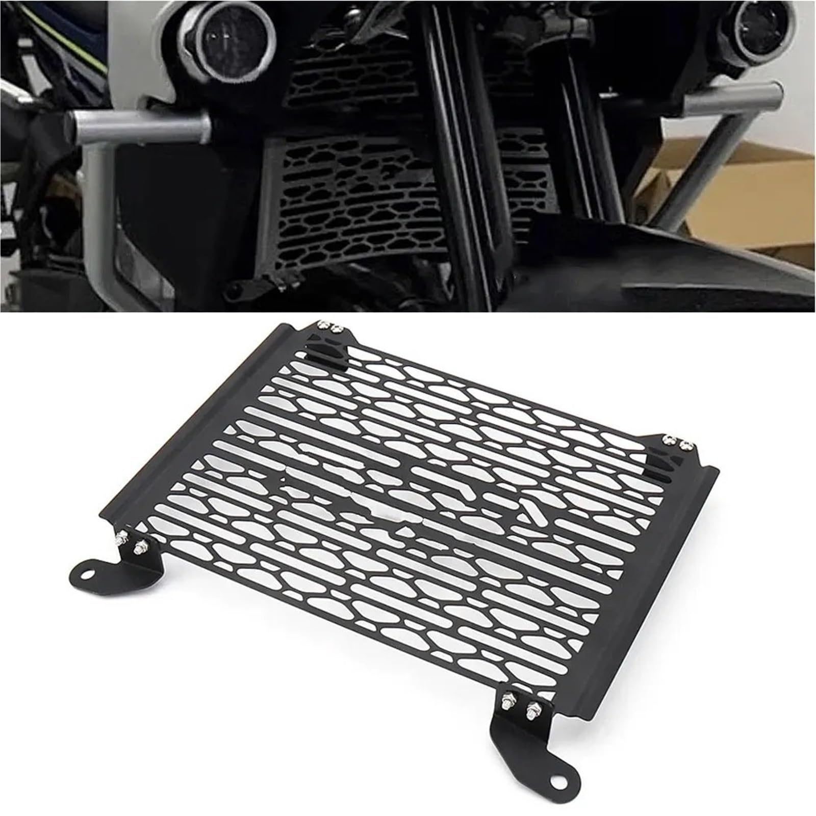 Oil Cooler Guard Akcesoria motocyklowe Osłona chłodnicy Osłona ochronna osłony grilla Pasuje do CFMOTO 800MT 2021-2024 Osłona Chłodnicy Motocykla