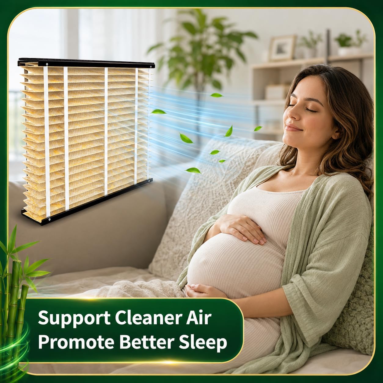 213 Replacement Bamboo Filter for Homes with Pets, Kids, Seniors & Pregnant image 5