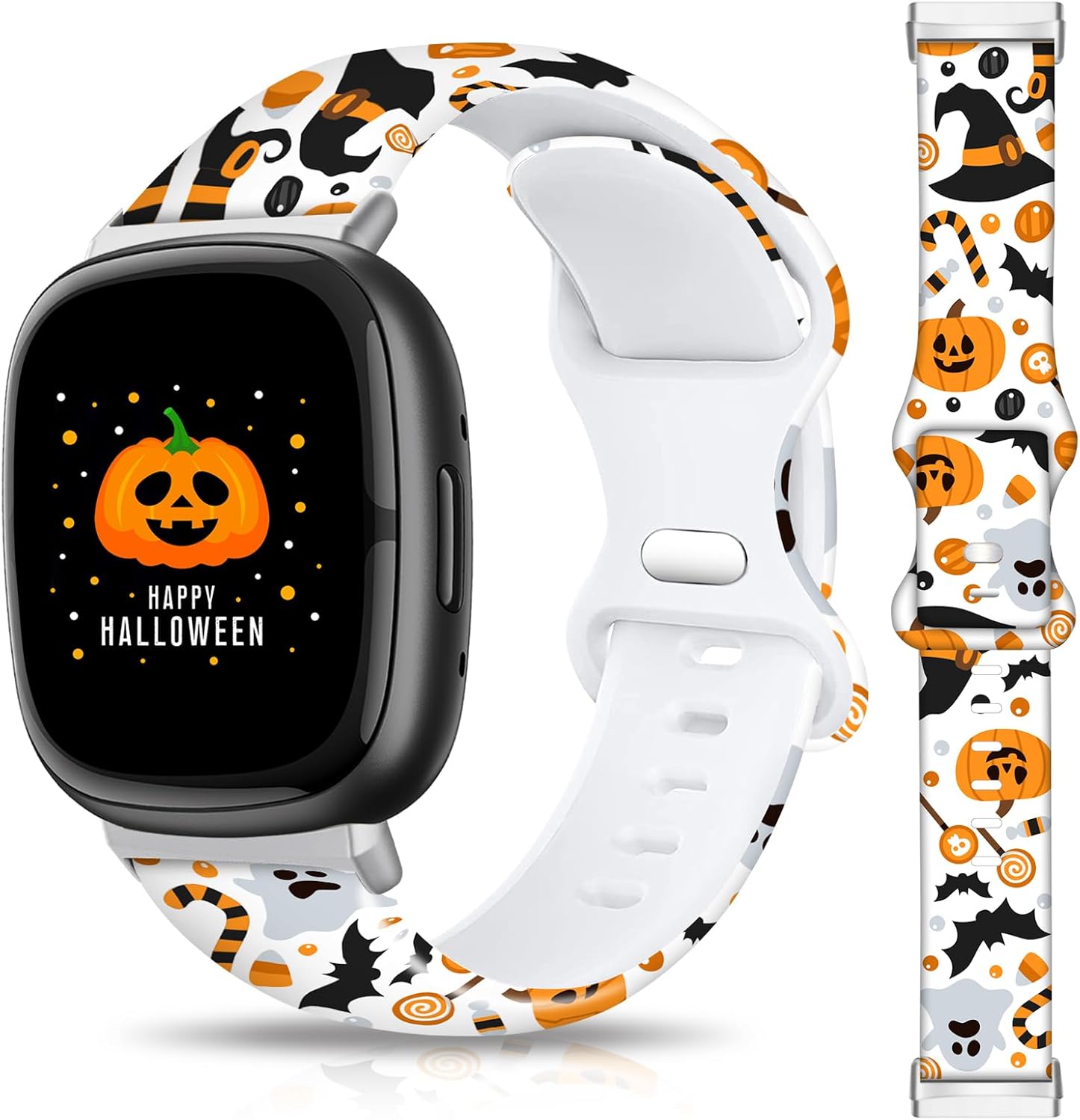 Correa de silicona para Fitbit Versa 3, Versa 4, Sense, Sense 2