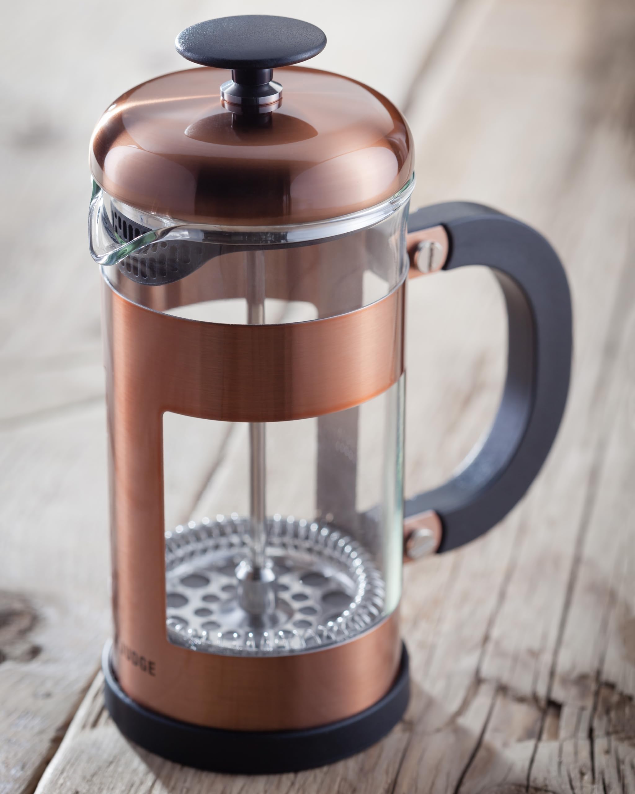 Judge Glass Cafetiere, 3 Cup Coffee Maker (350ml), Removable Base, Scratch-Resistant, Dishwasher Safe - 25 Year Guarantee - Image 3