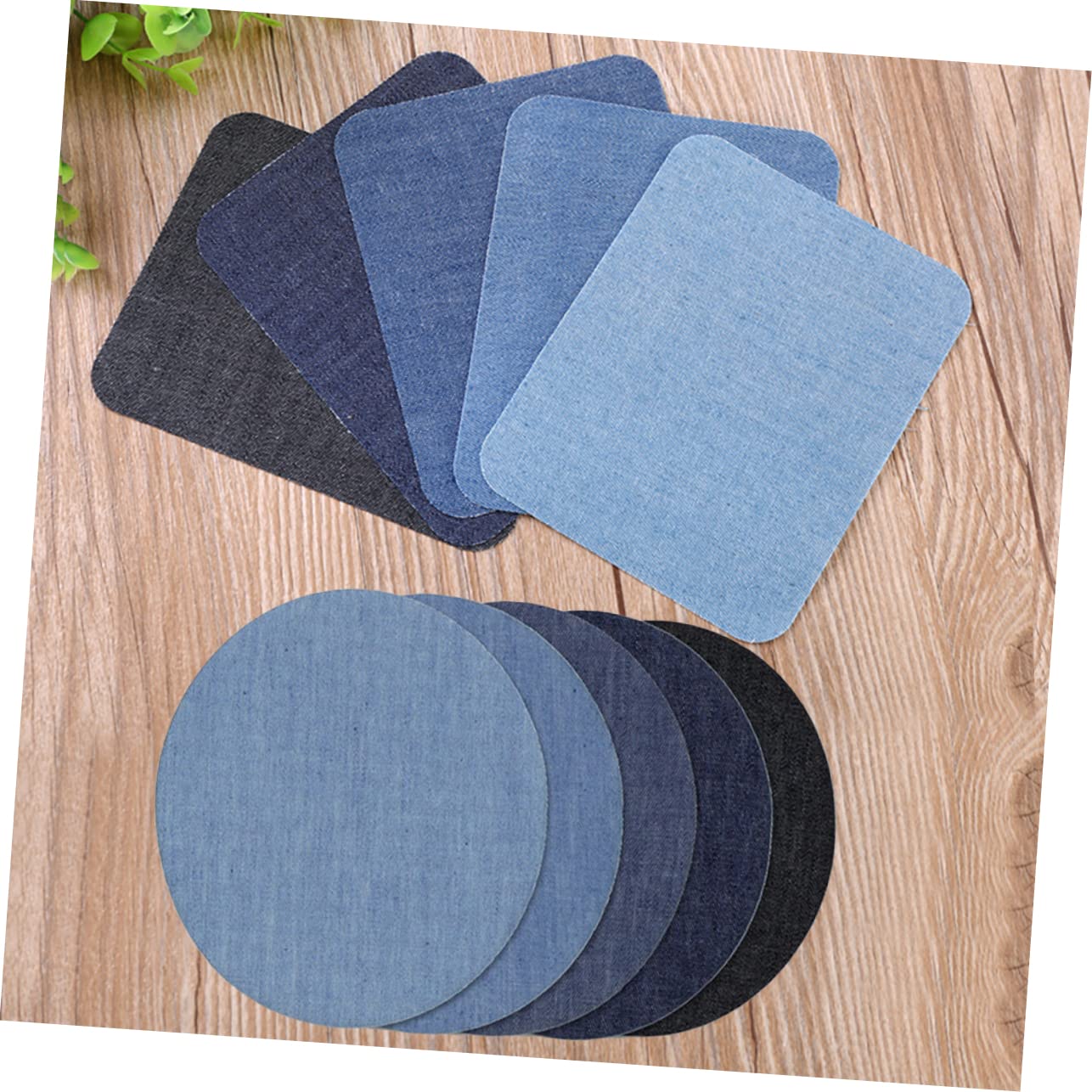 STOBOK 60 Stk repair patch fix patch Sewing es jeans es Knee es Elbow es Flicken aufbügeln Flicken für Kleidung für Hosen Klebstoff Stücke Denim Banner