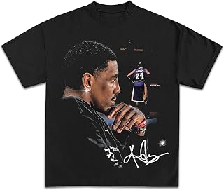 Kyrie Overlooking Kobe Graphic Tee | Premium Quality Heavyweight Basketball Shirt for Adults & Kids