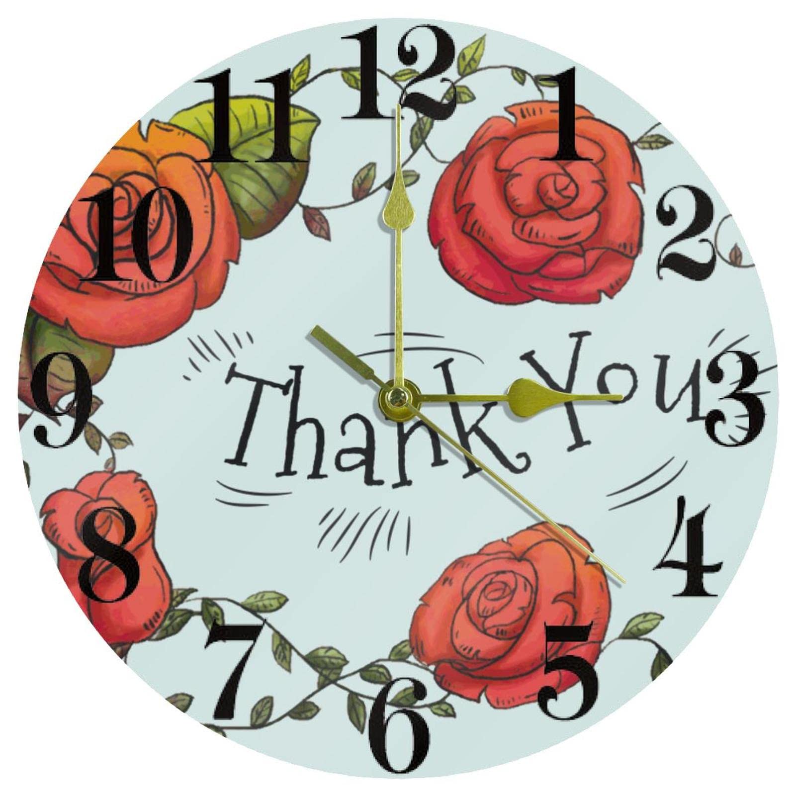 Horloge murale silencieuse pour retrouver le sommeil et la concentration