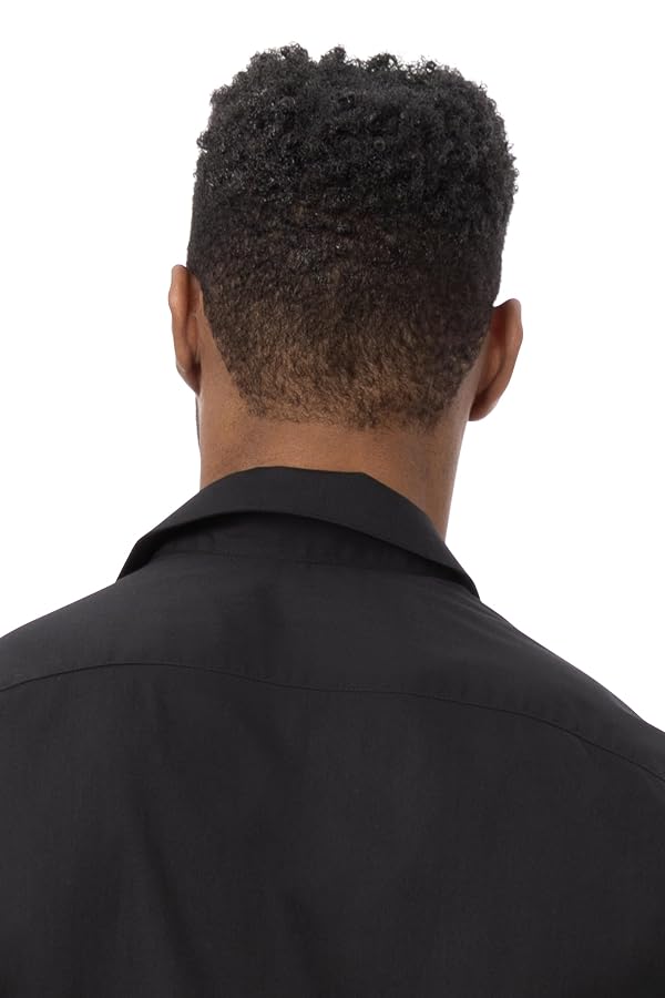 Chef Works Men's Premium Formal Dress Shirt, Black, Large by Chef Works - Image 3