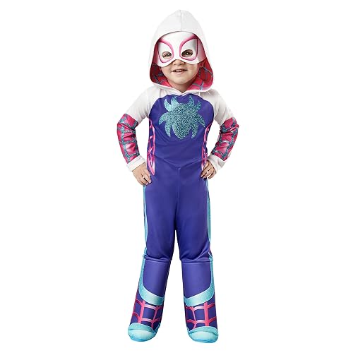 Rubies Disfraz Hulk Preschool para niños y niñas, Jumpsuit, cubrebotas y máscara