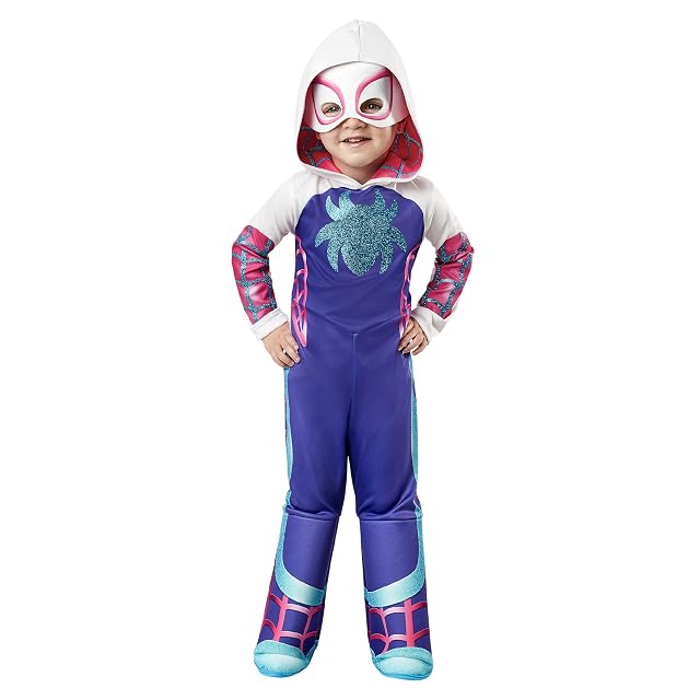 Rubies Disfraz Hulk Preschool para niños y niñas, Jumpsuit, cubrebotas y máscara