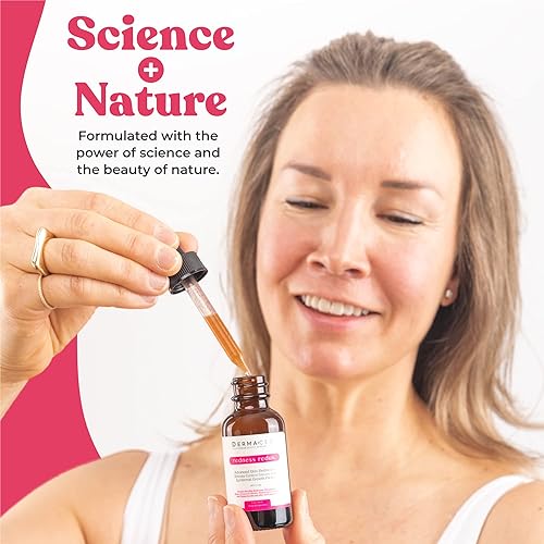 Miniatura 6 de Suero avanzado para pieles rosácea y reducir el enrojecimiento de piel 1 onza Dermaced