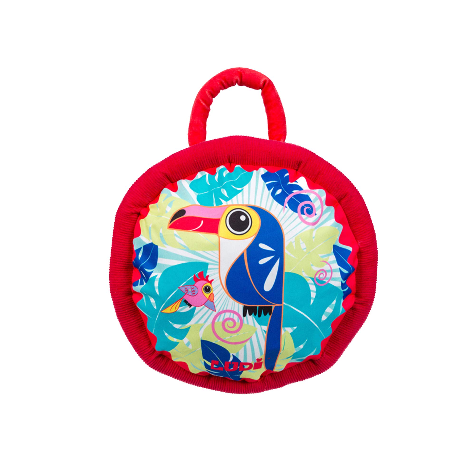 Ludi Baby-Rolle, 40 x 25 x 20 cm, ab 6 Monaten Die aufblasbare Rolle fördert die Motorik von Kindern.
