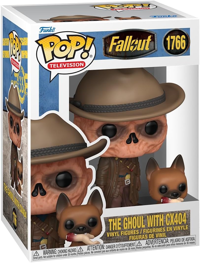 Funko Pop! & Buddy: Fallout – The Ghoul with CX404 – Collectable Vinyl Figure – Gift Idea – Official Merchandise – Toys for Kids & Adults – TV Fans – Model Figure for Collectors and Display Funko Pop! & Buddy: Fallout – The Ghoul with CX404 – Collectable Vinyl Figure – Gift Idea – Official Merchandise – Toys for Kids & Adults – TV Fans – Model Figure for Collectors and Display
