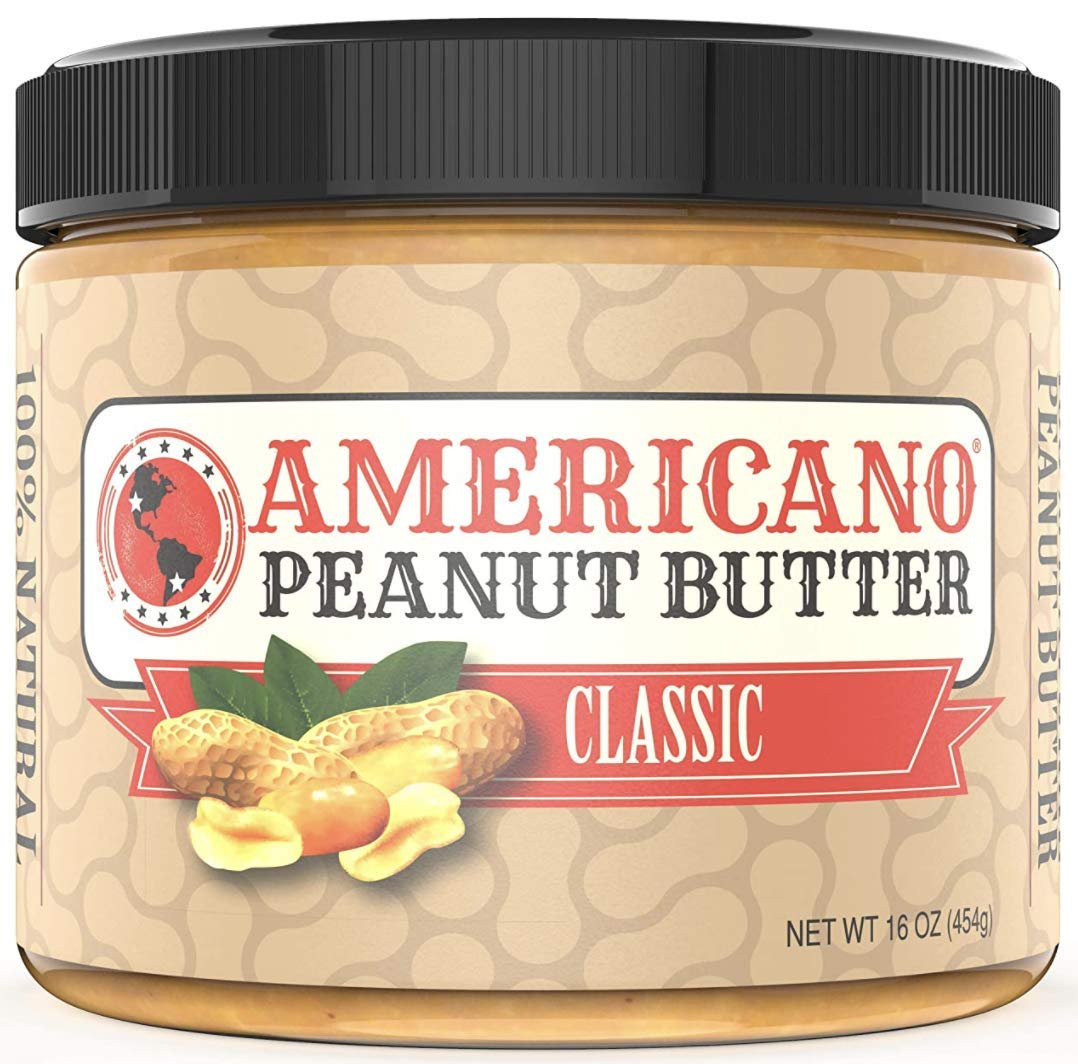 Buy Americano No Sugar Added Peanut Butter Creamy, Classic Natural