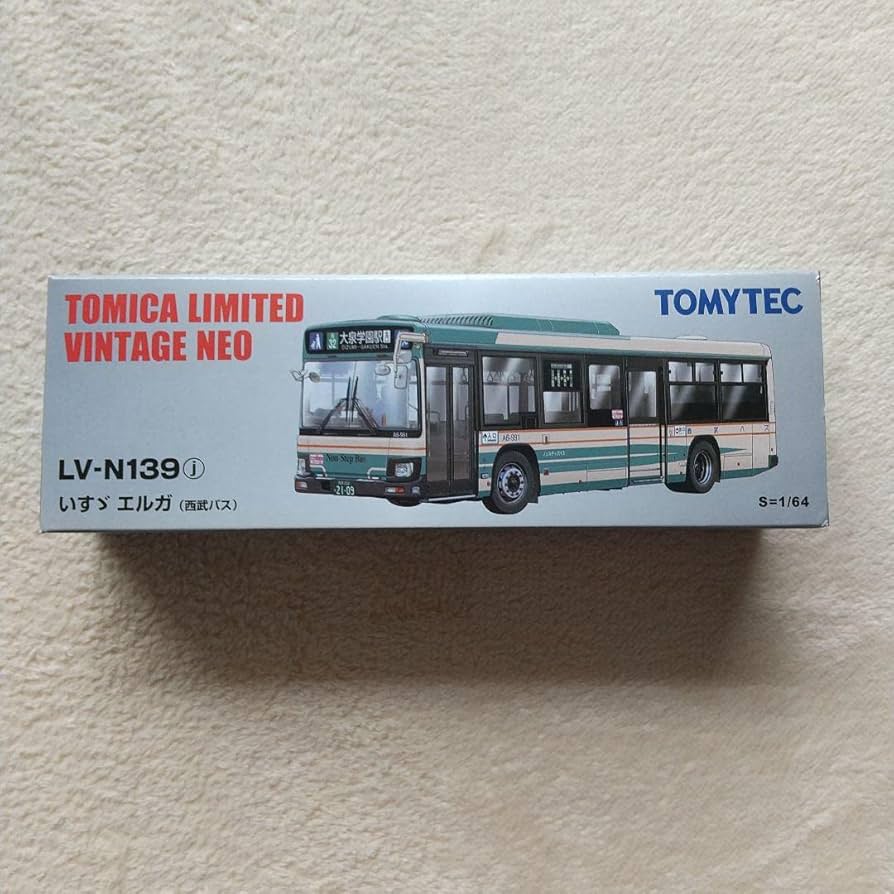 ⭐️希少品・新品【TLV】LV-N139j いすゞエルガ 西武バス ⭐️希少品・新品【TLV】LV-N139j いすゞエルガ 西武バス - メルカリ