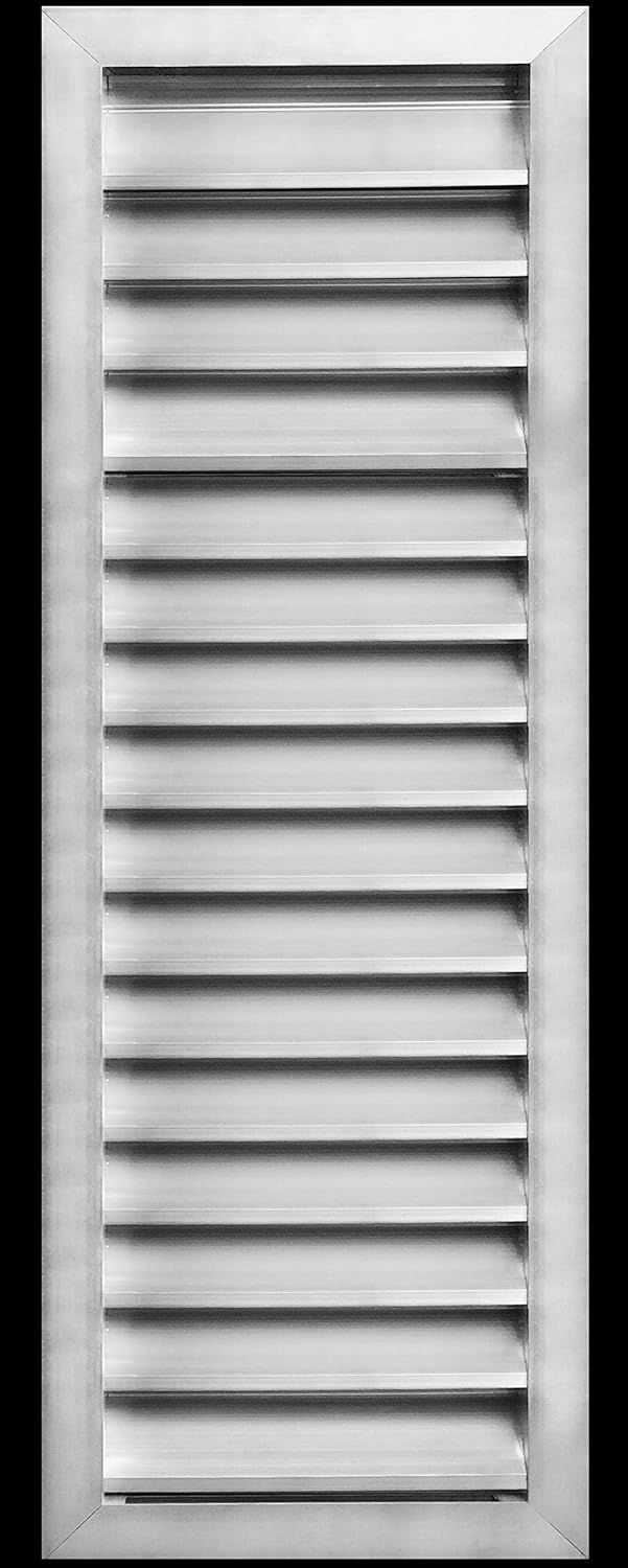 12"w X 36"h Aluminum Exterior Vent for Walls & Crawlspace
