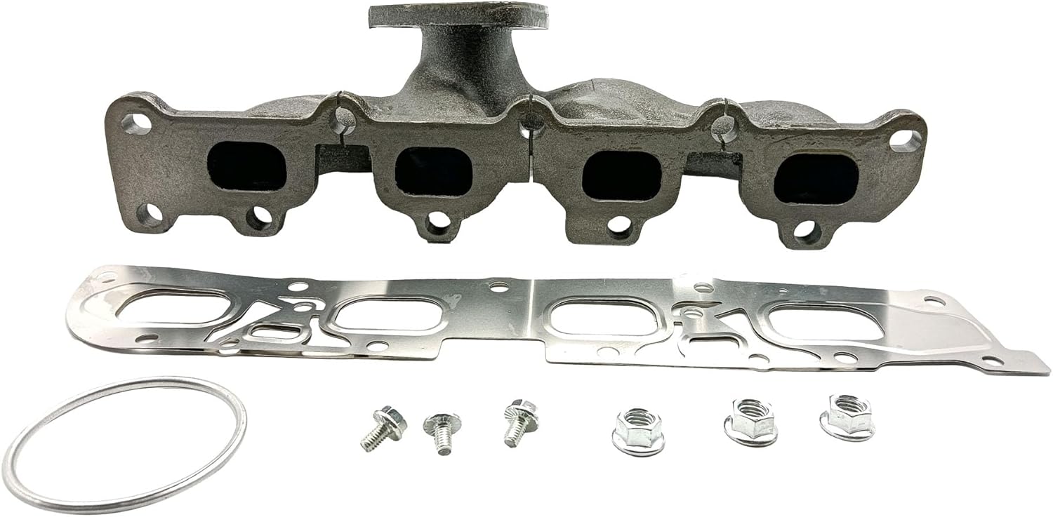 Exhaust Manifold w/Gasket Kit For Buick Lacrosse Regal Verano 2010-2017 For Chevrolet Malibu 2009-2014 For Chevrolet Orlando 2012-2014 For Pontiac G6 2009-2010 For Saturn Aura 2009 674-937 12615133