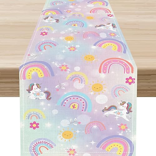 Miniatura 41 de Camino de mesa floral retro de los años 70, retro, vintage, floral, hippie, funky, años 70, 60, abstracto, rosa, estético, moderno, casa de campo,