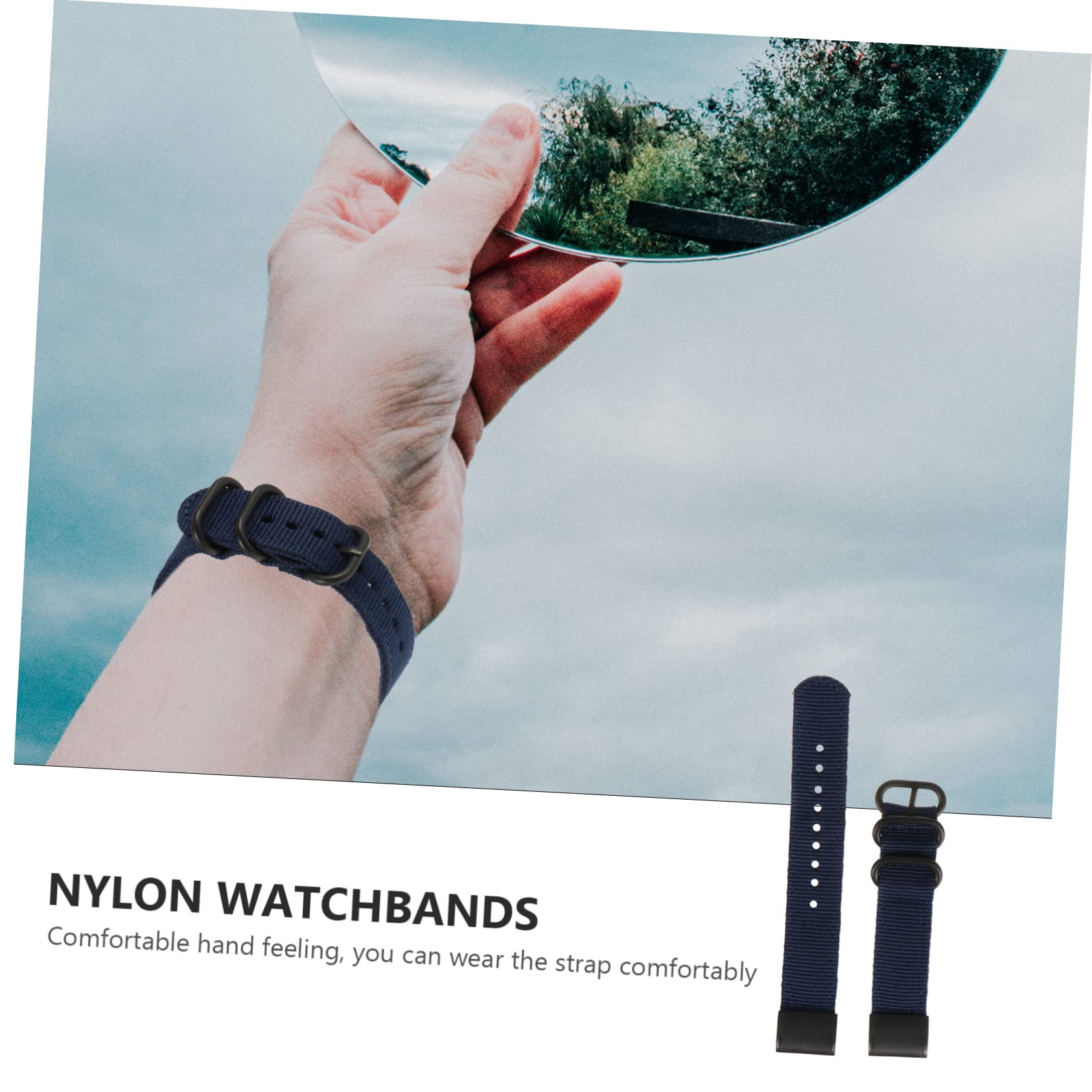 Gatuida 2 Pièces Bracelet En Nylon Reloj Inteligente Para Mujer Bracelet De Montre Pour 6X Exercice Montre Pour Femmes 6S Bandes De Sueur Reloj Deportivo Para Hombre